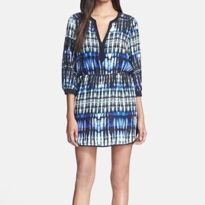Parker Mallory silk shirt dress - S